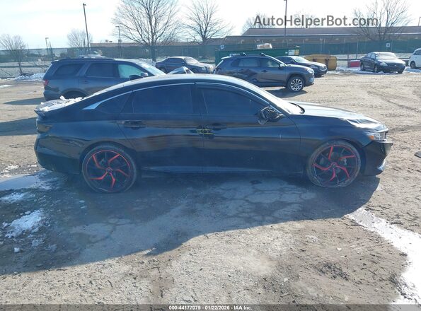 1HGCV2F30MA000478 2021 HONDA ACCORD Черный Вид щитка приборов
