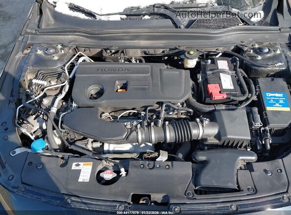 1HGCV2F30MA000478 2021 HONDA ACCORD Черный Вид сзади