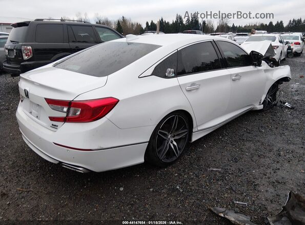 1HGCV2F98NA012626 2022 HONDA ACCORD Белый Задняя правая четверть