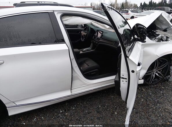 1HGCV2F98NA012626 2022 HONDA ACCORD Белый Вид салона спереди