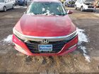 2018 Honda Accord Hybrid   Красный vin: 1HGCV3F11JA007066