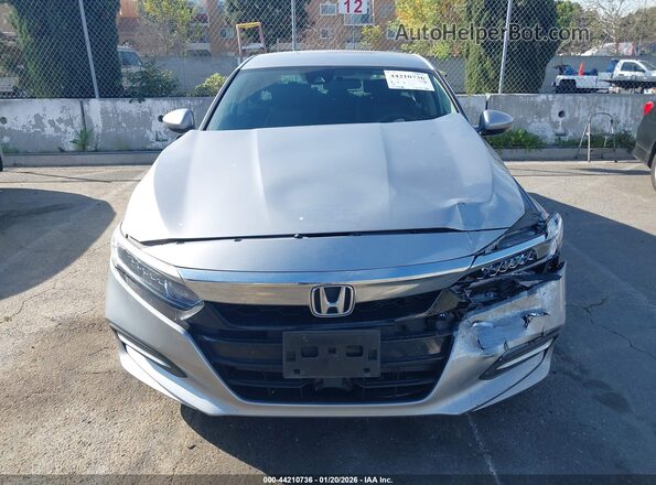 1HGCV3F11JA012218 2018 HONDA ACCORD HYBRID Серый Вид щитка приборов
