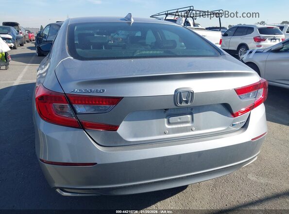 1HGCV3F11JA012218 2018 HONDA ACCORD HYBRID Серый 