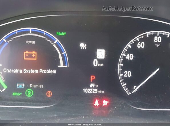 1HGCV3F12MA018078 2021 HONDA ACCORD HYBRID Серебряный 