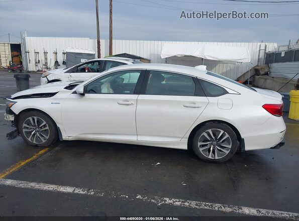 1HGCV3F13KA019916 2019 HONDA ACCORD HYBRID White Vista interior de 360 grados