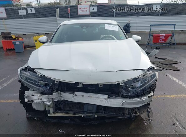 1HGCV3F13KA019916 2019 HONDA ACCORD HYBRID White Vista del cuadro de instrumentos