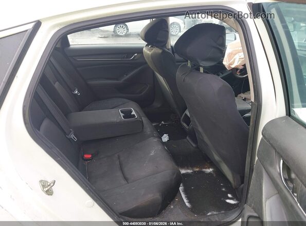 1HGCV3F13KA019916 2019 HONDA ACCORD HYBRID White Vista de la etiqueta del VIN