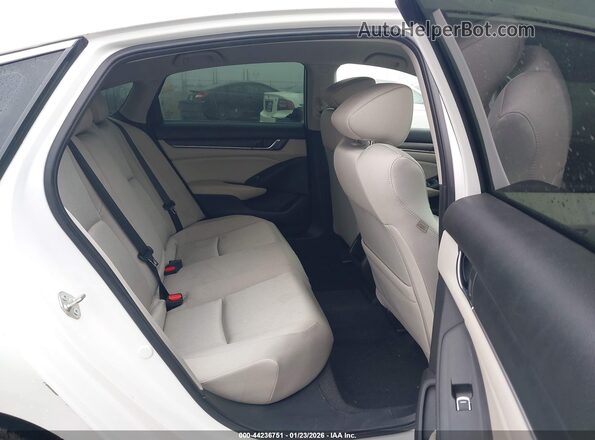 1HGCV3F13LA014443 2020 HONDA ACCORD HYBRID White VIN კოდის სტიკერის ხედი