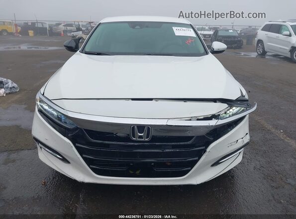 1HGCV3F13LA014443 2020 HONDA ACCORD HYBRID White ხელსაწყოთა პანელის ხედი