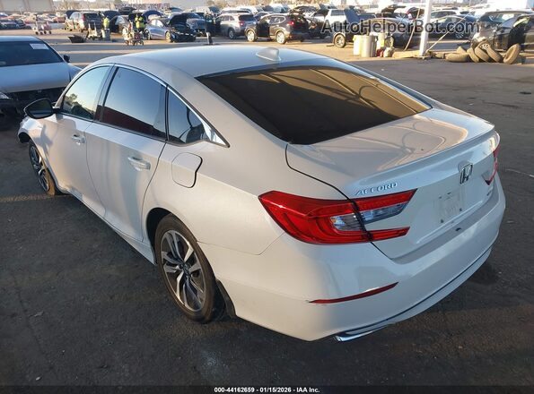 1HGCV3F13LA018556 2020 HONDA ACCORD HYBRID Белый Задняя левая четверть