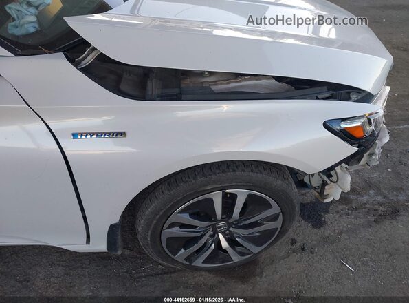 1HGCV3F13LA018556 2020 HONDA ACCORD HYBRID Белый 