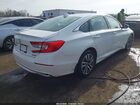 2019 Honda Accord Hybrid   White vin: 1HGCV3F1XKA003759