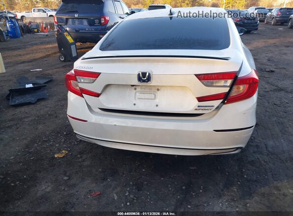 1HGCV3F20NA005453 2022 HONDA ACCORD HYBRID Белый 