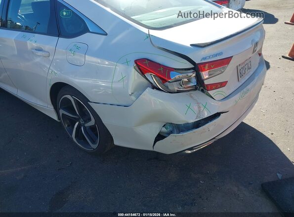 1HGCV3F25NA005447 2022 HONDA ACCORD HYBRID Белый Вид щитка приборов