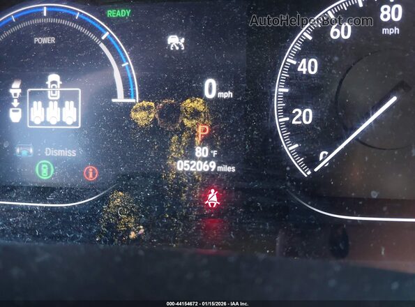 1HGCV3F25NA005447 2022 HONDA ACCORD HYBRID Белый 