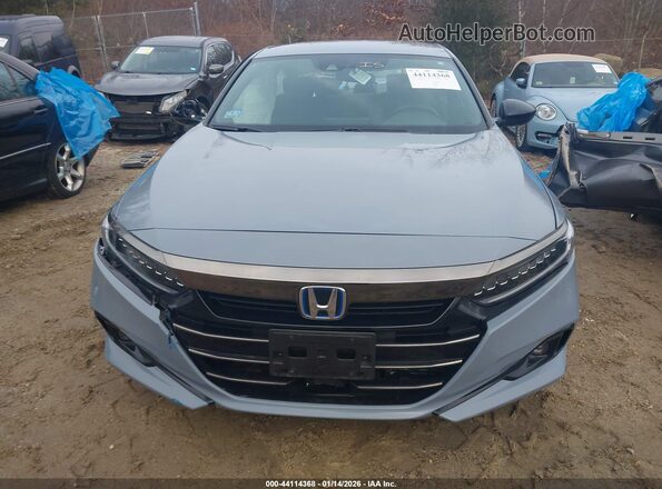 1HGCV3F2XNA027461 2022 HONDA ACCORD HYBRID Черный Вид панели приборов