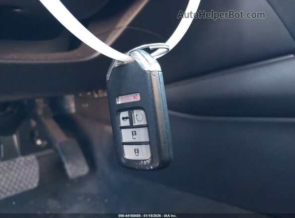 1HGCV3F42KA017598 2019 HONDA ACCORD HYBRID White Vista del salpicadero