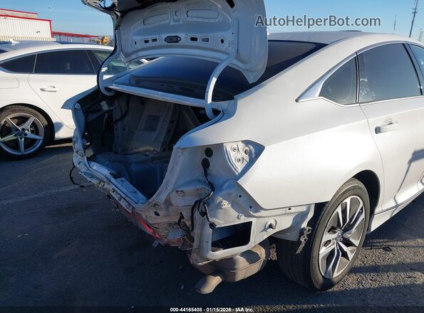 1HGCV3F42KA017598 2019 HONDA ACCORD HYBRID White 