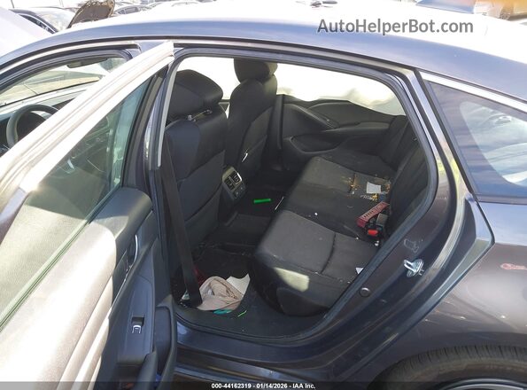 1HGCV3F44MA008145 2021 HONDA ACCORD HYBRID Gray Вид наклейки з VIN-кодом