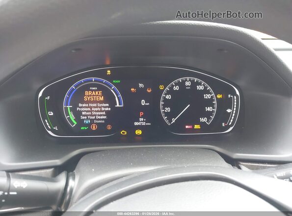 1HGCV3F44MA012096 2021 HONDA ACCORD HYBRID Black Հետևի նստատեղերի տեսք