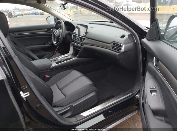 1HGCV3F44MA012096 2021 HONDA ACCORD HYBRID Black Սալոնի դիմացի տեսք