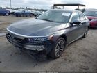 2019 Honda Accord Hybrid Ex Gray vin: 1HGCV3F46KA017376