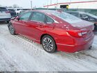 2019 Honda Accord Hybrid Ex-l Maroon vin: 1HGCV3F55KA011836