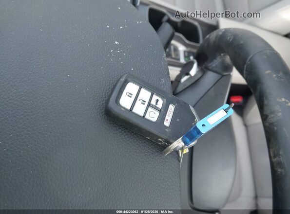 1HGCV3F55KA011836 2019 HONDA ACCORD HYBRID Maroon Dashboard view
