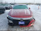 2019 Honda Accord Hybrid Ex-l Maroon vin: 1HGCV3F55KA011836