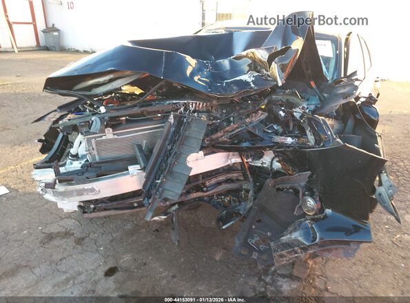1HGCV3F56NA005385 2022 HONDA ACCORD HYBRID Черный Вид спереди
