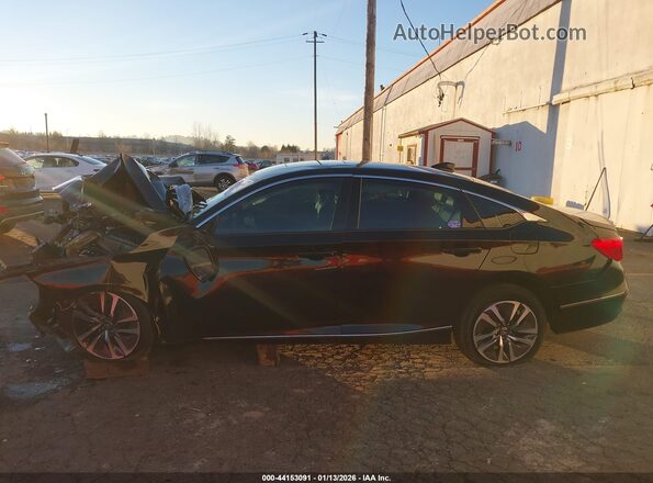 1HGCV3F56NA005385 2022 HONDA ACCORD HYBRID Черный Панорамный вид салона 360°