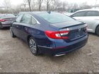 2020 Honda Accord Hybrid Ex-l Blue vin: 1HGCV3F57LA001598