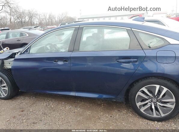 1HGCV3F57LA001598 2020 HONDA ACCORD HYBRID Blue 