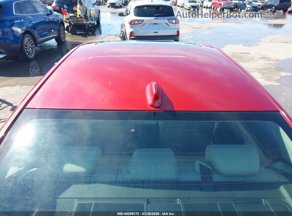 1HGCV3F57MA014126 2021 HONDA ACCORD HYBRID Red 