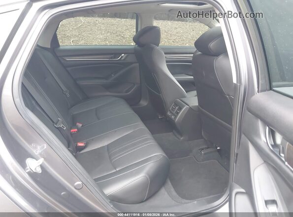 1HGCV3F58MA019481 2021 HONDA ACCORD HYBRID Серый Вид наклейки с VIN-кодом