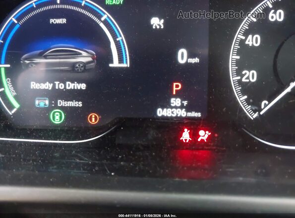 1HGCV3F58MA019481 2021 HONDA ACCORD HYBRID Серый 