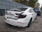 2019 Honda Accord Hybrid Touring White vin: 1HGCV3F91KA000934