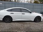2019 Honda Accord Hybrid Touring White vin: 1HGCV3F91KA000934