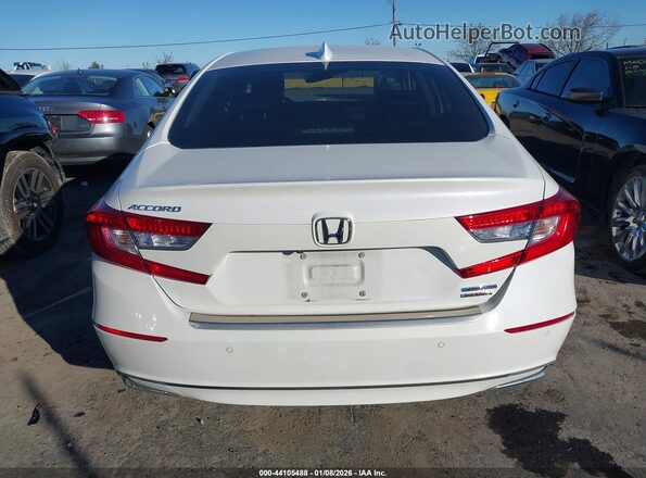 1HGCV3F94KA021731 2019 HONDA ACCORD HYBRID White 