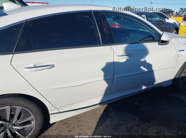1HGCV3F94KA021731 2019 HONDA ACCORD HYBRID White Панорамний вид салону 360°