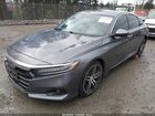 2021 Honda Accord Hybrid Touring Gray vin: 1HGCV3F95MA010255