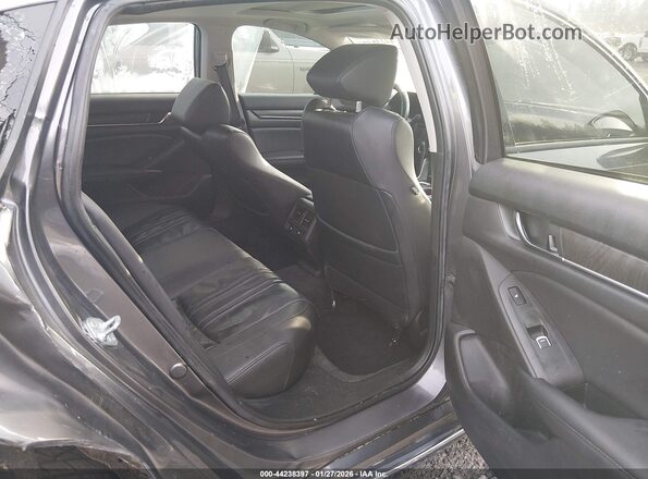 1HGCV3F95MA010255 2021 HONDA ACCORD HYBRID Gray 