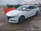 2020 Honda Accord Hybrid Touring White vin: 1HGCV3F97LA014953