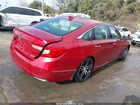 2021 Honda Accord Hybrid Touring Red vin: 1HGCV3F98MA018432