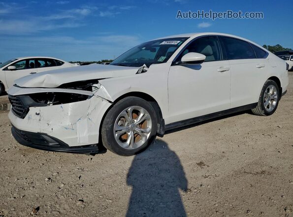 1HGCY1F20RA034730 2024 HONDA ACCORD Белый Передняя левая четверть