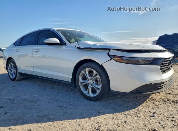 1HGCY1F20RA034730 2024 HONDA ACCORD Белый Передняя правая четверть