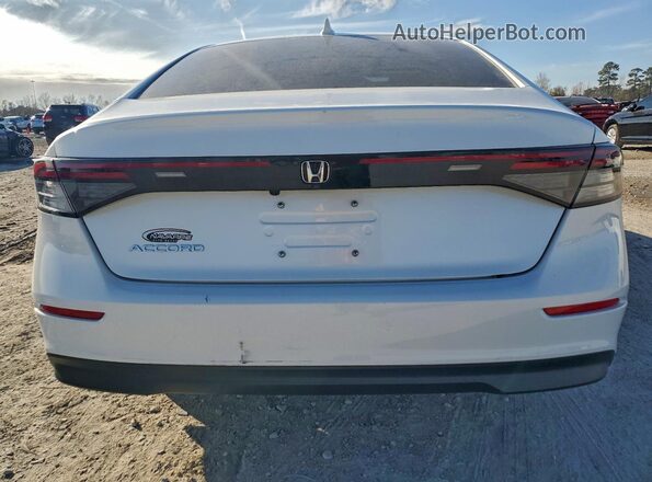 1HGCY1F20RA034730 2024 HONDA ACCORD Белый Вид сзади