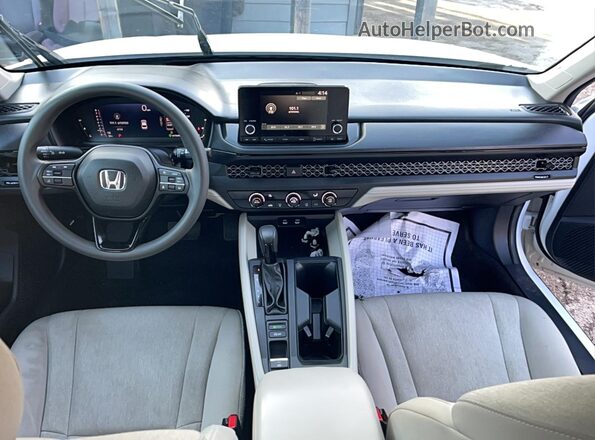 1HGCY1F20RA065914 2024 HONDA ACCORD Белый Вид задних сидений
