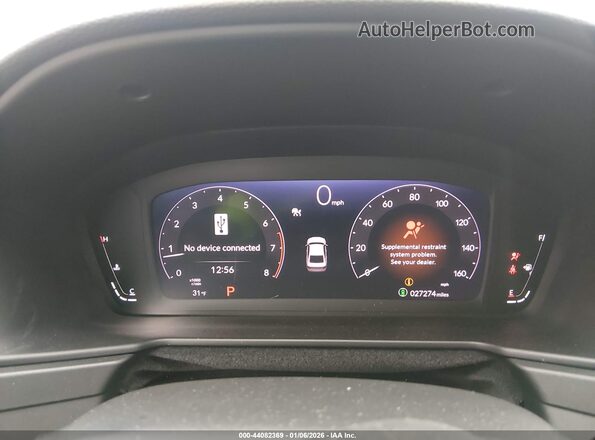 1HGCY1F2XRA074877 2024 HONDA ACCORD Белый Вид задних сидений