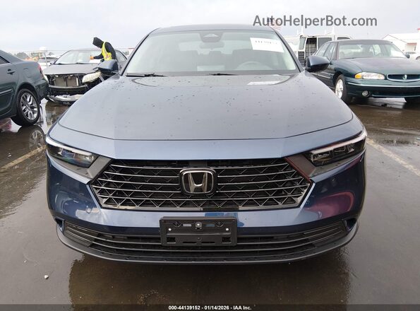 1HGCY1F37RA084128 2024 HONDA ACCORD Dark Blue Вид задней части салона